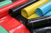 Coloured Bin Bags Red, Green, Blue White and Yellow Cleaning Supplies.ie