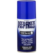 Freeze cold spray