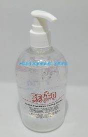 Alternative view of Hand Sanitising Gel Pump Bottle - Safe Hands
