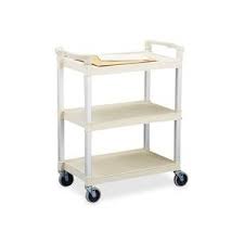3 Shelf Mobile Catering Service Cart Trolley