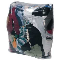 Mixed Coloured Wiping Cloth Rags - Selco.ie