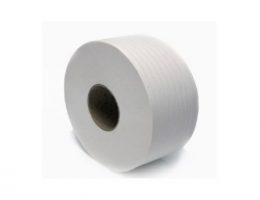 Mini Jumbo Toilet Roll 2ply 12 Pack Easy Flush
