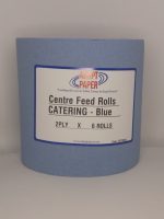 Centrefeed Wiper Roll 2ply Blue