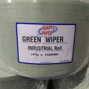 Green 1500mt industrial Roll Adapt Paper