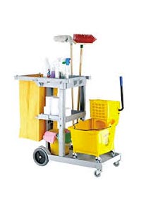 janitorial trolley