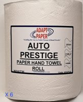 Prestige Hand Towel Roll - cleaningsuppliesireland.ie 20.8cm 6 Rolls