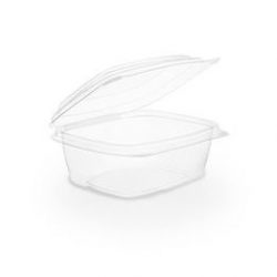 Compostable Salad Container pla Clear 250cc