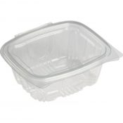 Square Salad Plastic Container 750cc