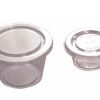 Clear Portion Pot 4oz Sauce pots