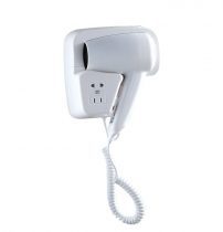 Premium Drawer Mounted Hair Dryer (White)