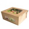 Compostable Salad Box  -Window Box