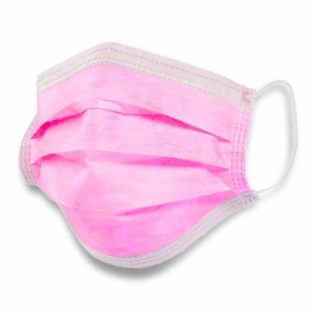 Pink Face Masks Surgical Selco Hygiene