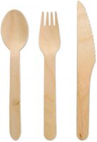 Eco Safe Wooden Cutlery Selco.ie