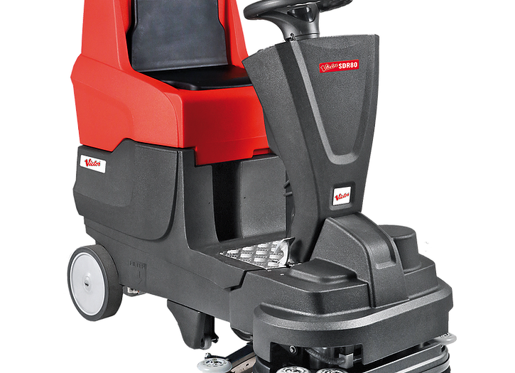 Victor SDR-80 Scrubber Dryer - Compact Ride On