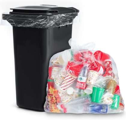 Clear Strong Refuse Sack - Bin Bag- Selco.ie