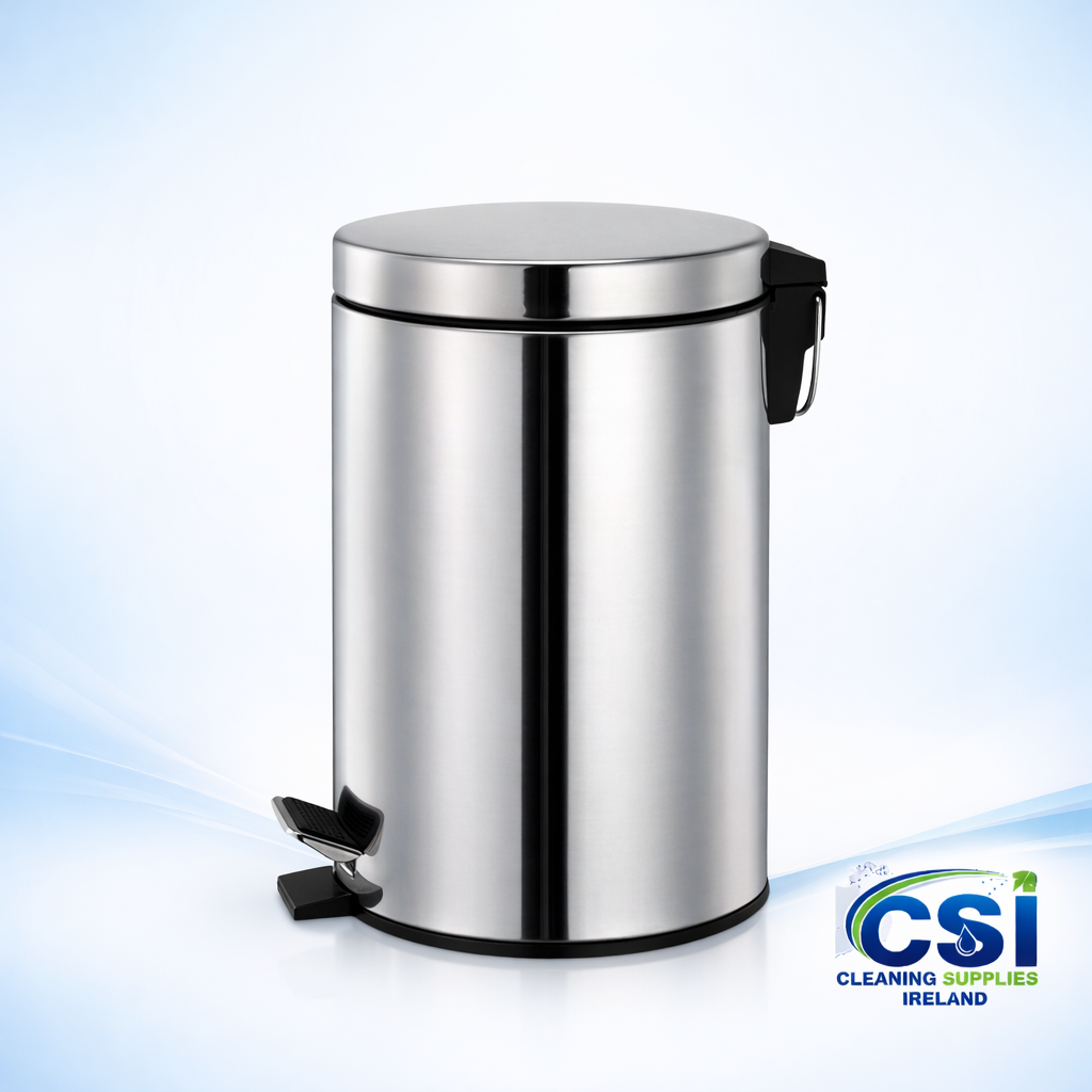 Small Metal Pedal Bin 12 Litre – Bathroom & Office