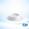 1000 Pack of 12oz Compostable Coffee Cup Lids Made from Plant-Based CPLA