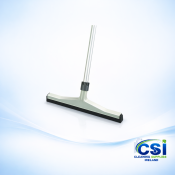 14" Foam Floor Squeegee with Handle (For Uneven Floors)