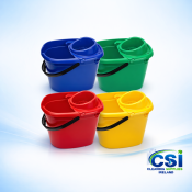 14L Socket Mop Bucket & Wringer – Economy Bundle