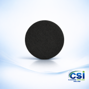 15 Inch Black Floor Stripping Pad for Rotary Machine