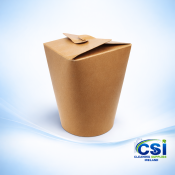 26oz Brown Kraft Noodle Box Large