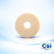 27" Natural Hair Floor Pads - Super High Speed Burnishing (Pack of 5)