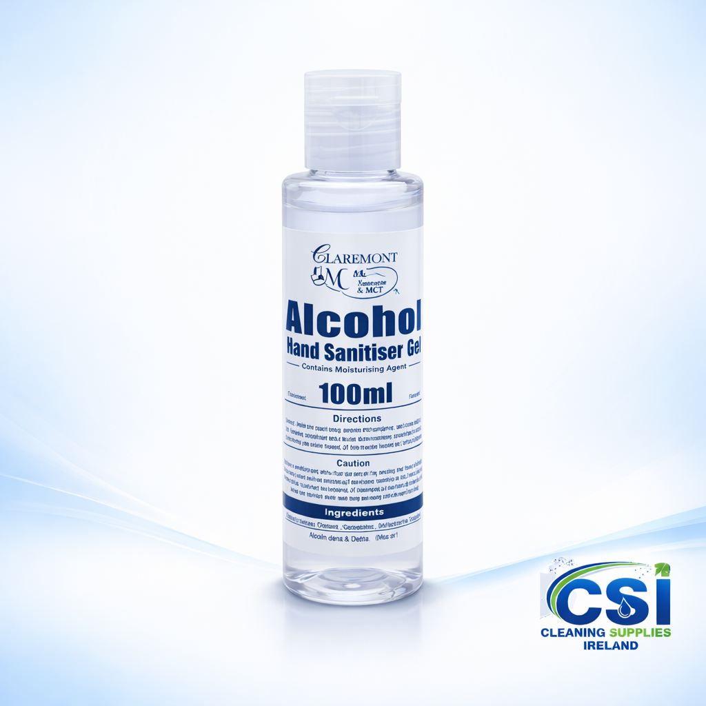 70% Alcohol Hand Sanitiser Gel in a 475ml Squeeze Bottle with Flip-Top Cap