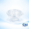 750cc Clear Hinged Salad Container Closed