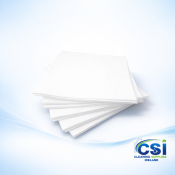 Airlaid Linen Style Napkins 8 Fold 40cm White Luxury Restaurant Napkins