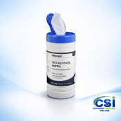80% Alcohol Sanitising Wipes – IPA Surface & Hand Disinfectant (Tub)