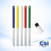 Aluminium Mop Handle & Holder - Kentucky Style (Colour Coded)