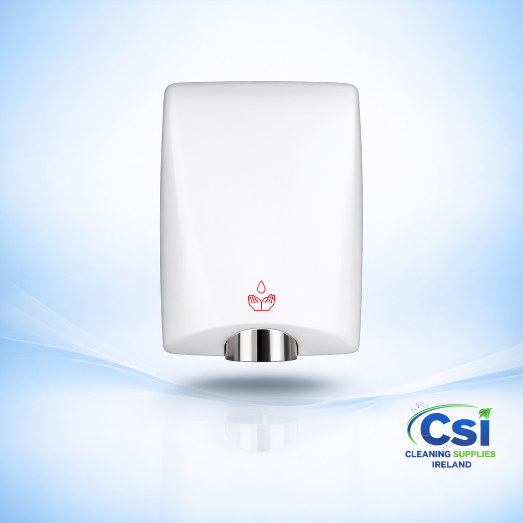 Commercial 1600W Automatic Hand Dryer with Optical Sensor and Anti-Vandal ABS Casing Ireland