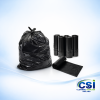 Black Refuse Sacks 26x44 – Everyday Waste Bags on Rolls (Case of 100)