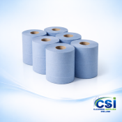 Pallet of Blue Centrefeed Rolls 65 Cases 390 Rolls with 2 Free Dispensers Ireland