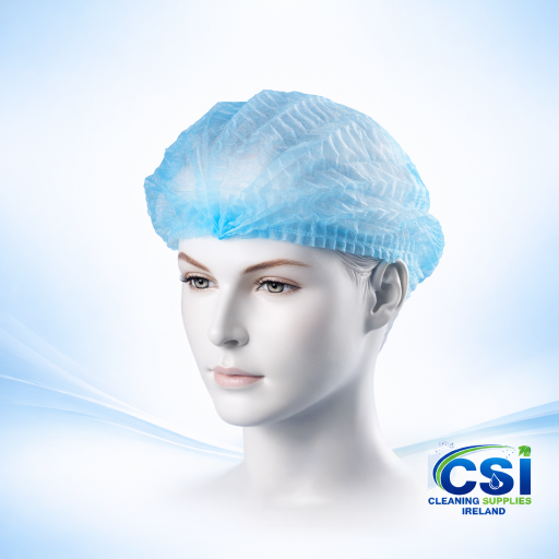 Blue Disposable Nylon Hair Nets for Catering and Food Safety Ireland