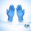 Blue Nitrile Medical Grade Gloves Powder Free 5 Mil Case of 1000