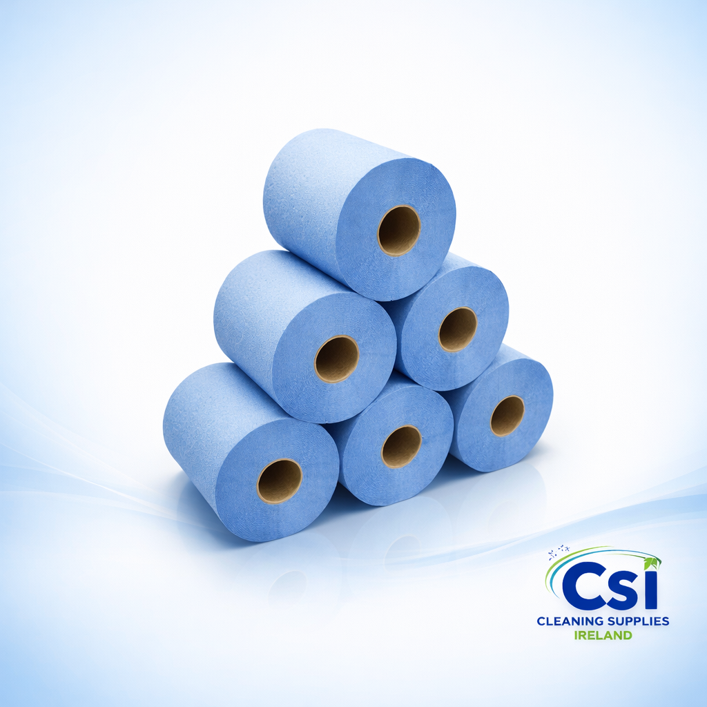 Blue Roll 2ply 6 Pack Centrefeed Wipe 170 Case 2 Pallet Deal Bulk Wholesale Ireland