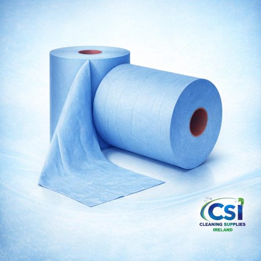 Blue Roll 6 Pack 2-Ply Centrefeed Kitchen Wipes - 600 Sheets Per Roll