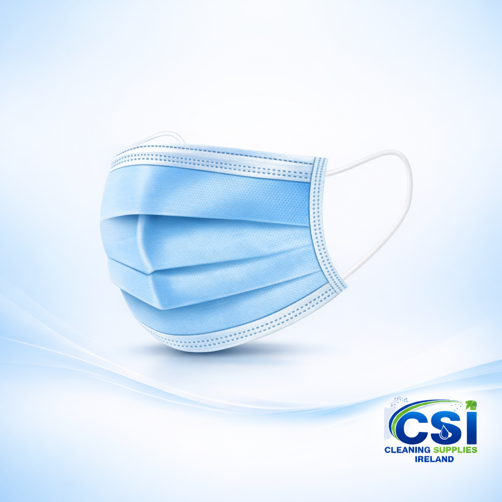 Blue Surgical Face Masks Ireland Medical Grade 50 Pack CE Approved