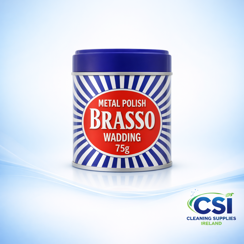 Brasso Metal Polish Wadding 75g Tin for Brass Copper and Chrome