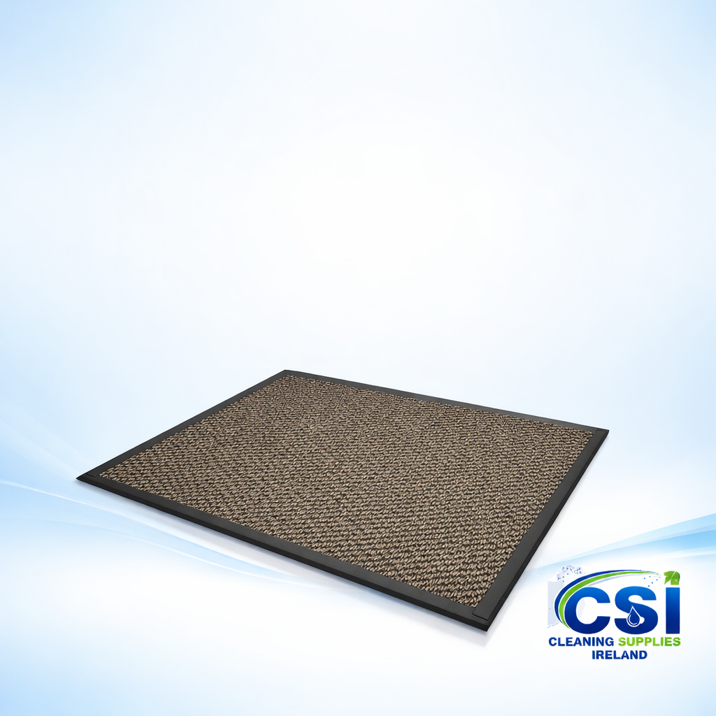 Large Commercial Entrance Mat (8ft x 4ft) - Brown/Black