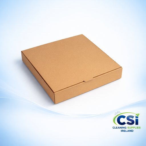 Brown Kraft Pizza Boxes Plain Corrugated Bulk Pack Ireland