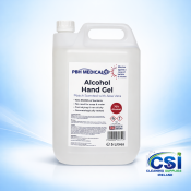 School Safe Alcohol Hand Sanitiser Gel - PCS Approved (10 x 5L)