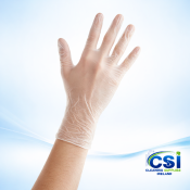 Clear Latex Gloves Case of 1000