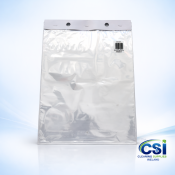 Clear Plastic Bread Bags Block Headed 1000 Pack