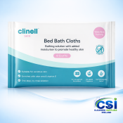 Clinell Bedbath Wipes - Rinse Free Patient Cleansing (Pack)