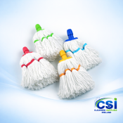 Commercial Socket Mop with Long Aluminium Handle