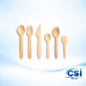 Eco-friendly wooden compostable cutlery knives forks and spoons bulk pack Ireland