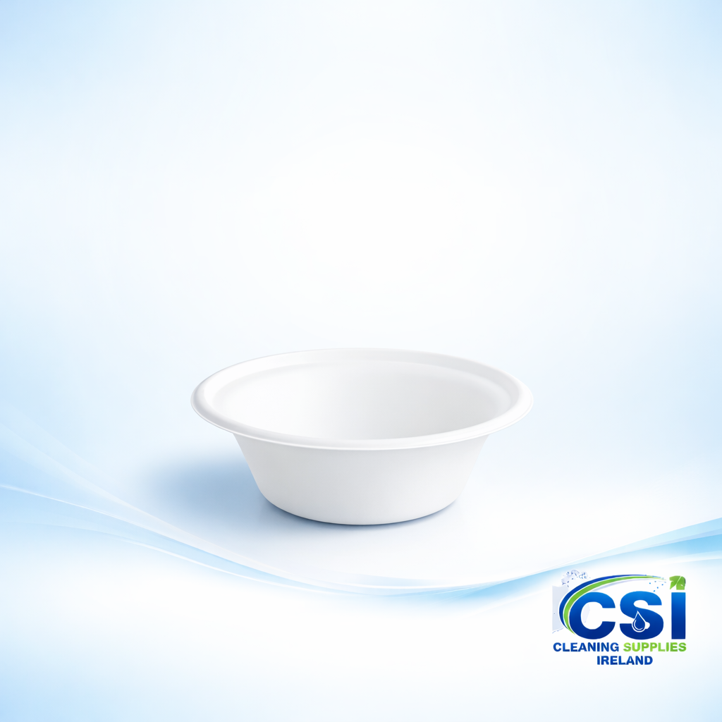 12oz (340ml) Compostable Sugarcane Round Bowl made from Bagasse