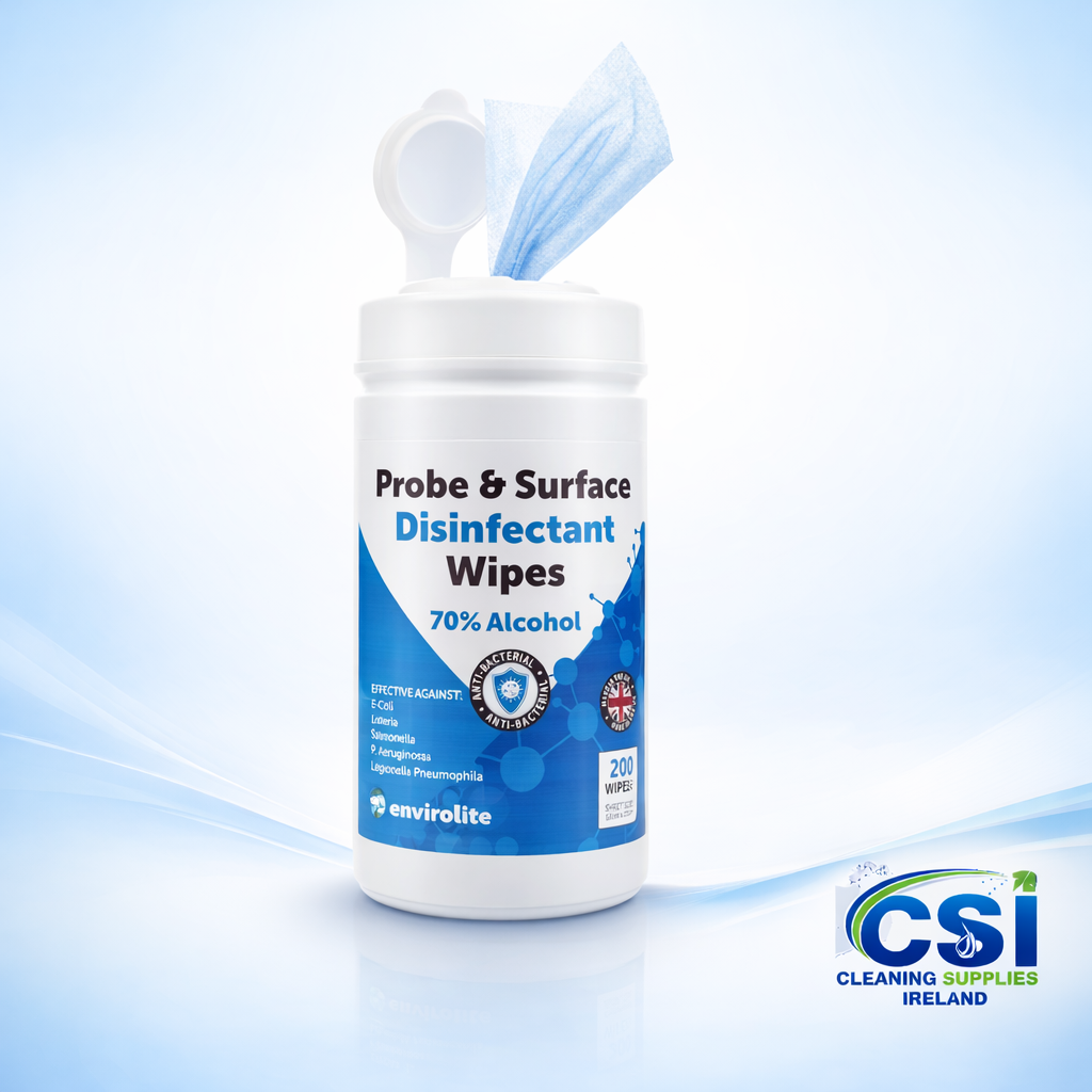 Tub of 200 Computer and Phone Sanitiser Wipes for Office Hygiene